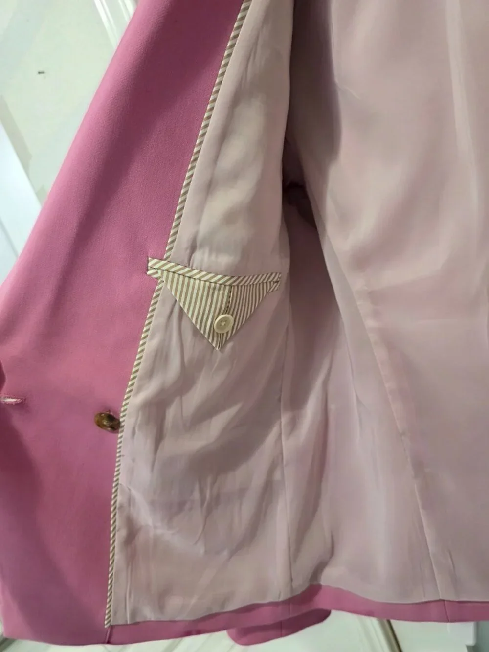 J.Crew Pink‎ Tailored Blazer – Size 8